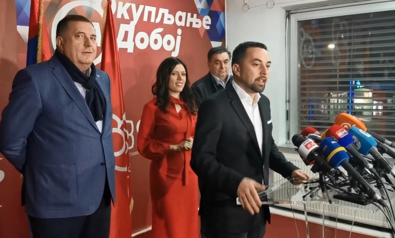 Boris Jerinić proglasio pobjedu u Doboju