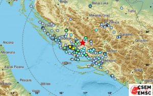 Zemljotres na granici BiH i Hrvatske, epicentar 19 km od Livna