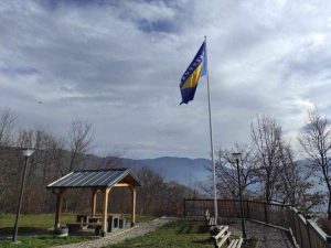 Na goraždanskom izletištu Gubavica zavijorila se zastava BiH