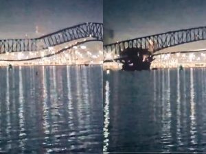 Video: Teretni brod udario u poznati most u Baltimoreu i srušio ga