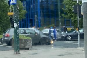 Haos u Sarajevu: Sudar 4 automobila, ima povrijeđenih