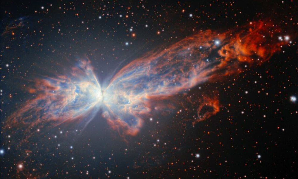 Teleskop u Čileu povodom 25. obljetnice počastio svijet fotografijom kozmičkog leptira Teleskop u Čileu povodom 25. obljetnice počastio svijet fotografijom kozmičkog leptira