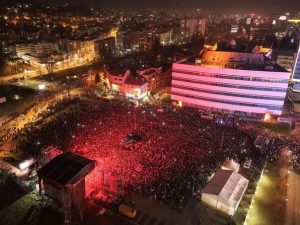 Na dočeku Nove godine u Sarajevu bilo 64.000 posjetilaca