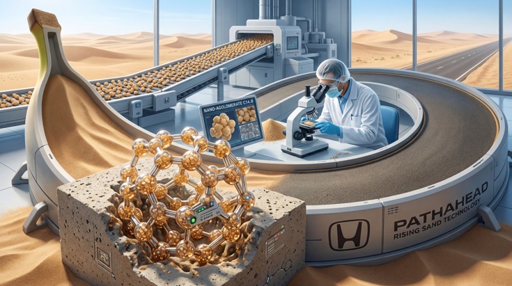 REVOLUCIJA IZ HONDE: Pustinjski pijesak postaje ključni građevinski materijal budućnosti!