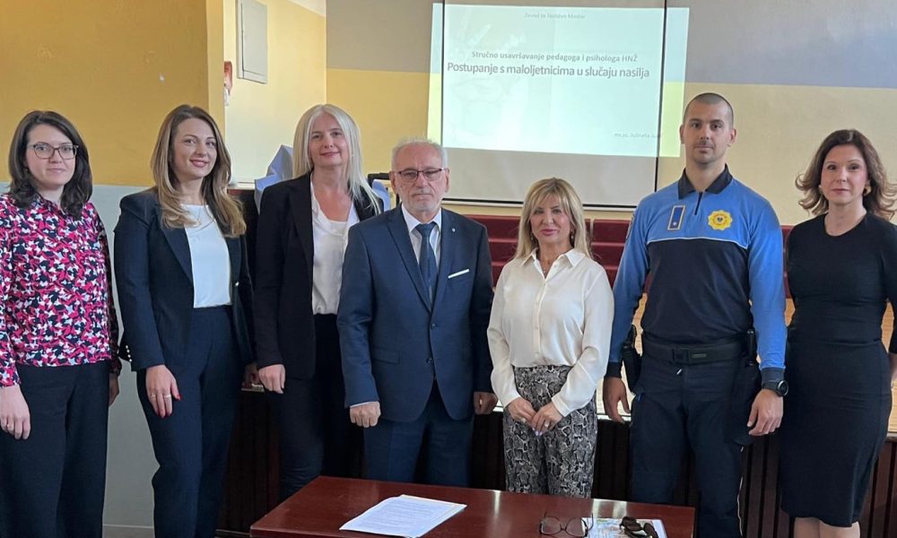 Edukacija u Mostaru okupila stručnjake iz cijelog HNK-a: Škole u prvoj liniji borbe protiv nasilja među mladima